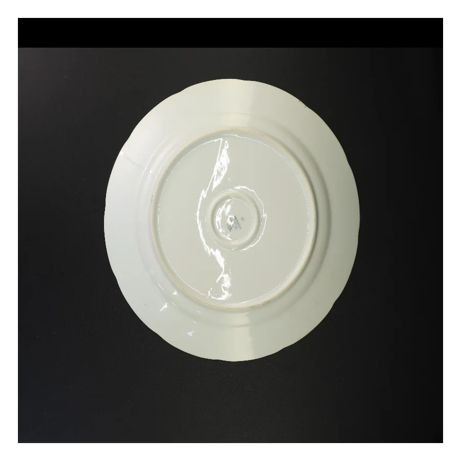 Dekorativ porcelænstallerken (str. 31 cm)