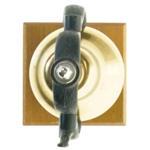 Vintage bordklokke (str. 18 x 9,5 cm)