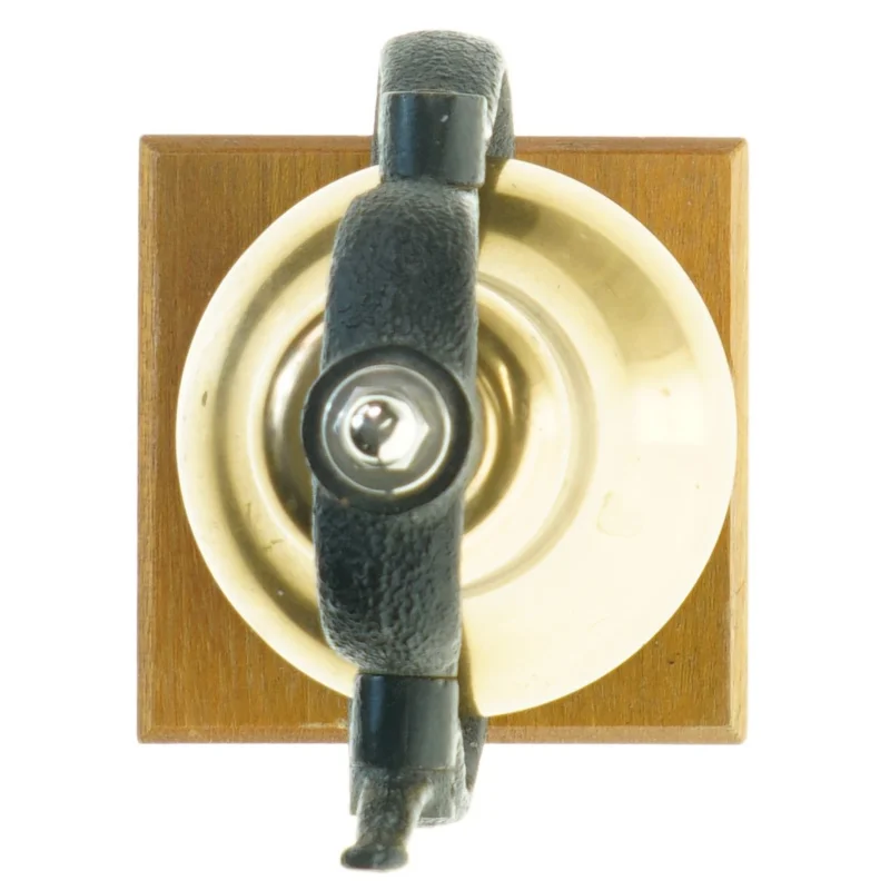 Vintage bordklokke (str. 18 x 9,5 cm)