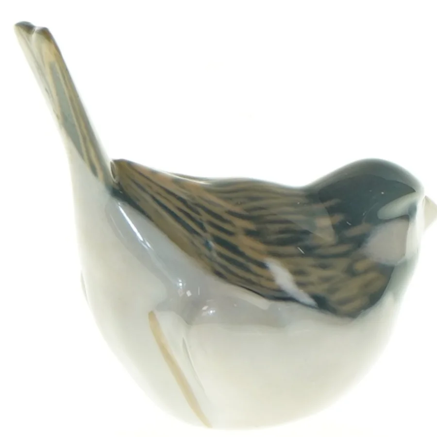 Porcelænsfugl fra Royal Copenhagen (str. 7,5 x 9 cm)