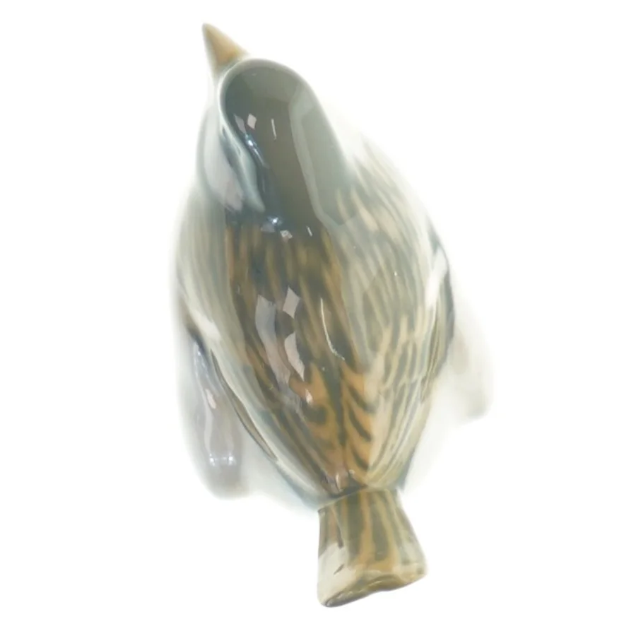 Porcelænsfugl fra Royal Copenhagen (str. 7,5 x 9 cm)