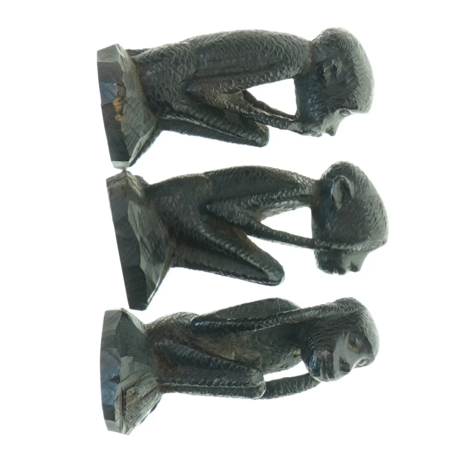 Træfigure af tænkende person (str. 10 x 5 cm)