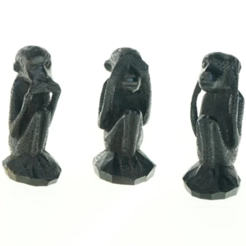 Træfigure af tænkende person (str. 10 x 5 cm)