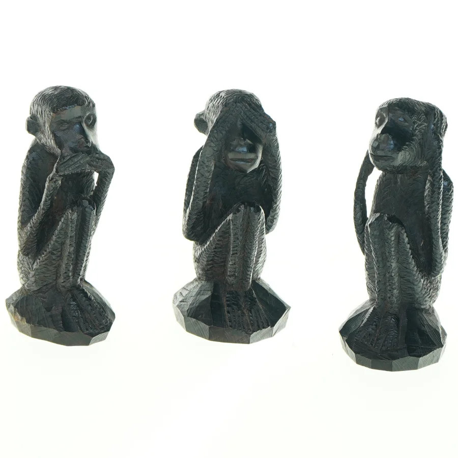 Træfigure af tænkende person (str. 10 x 5 cm)