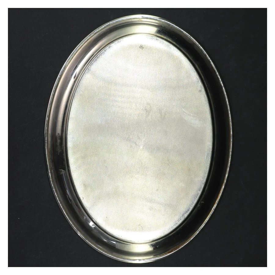 Oval metal fad (str. 25x19 cm)
