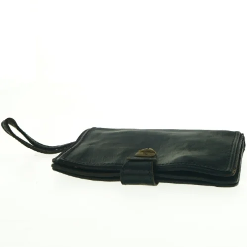 Sort læderpung/taske fra Diesel (str. 24 x 16 cm)