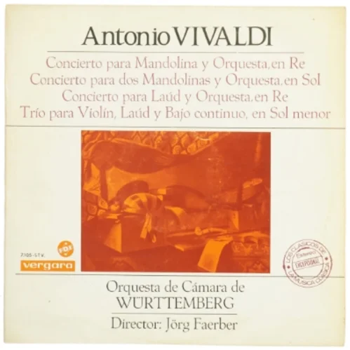 Musik af Antonio Vivaldi (LP)