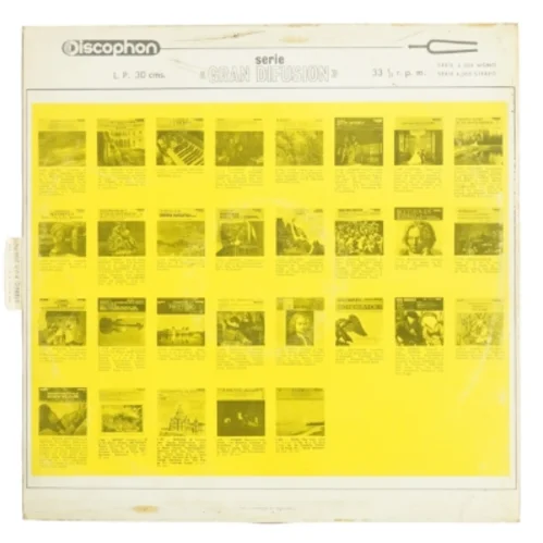 Vinylplade med klassisk musik