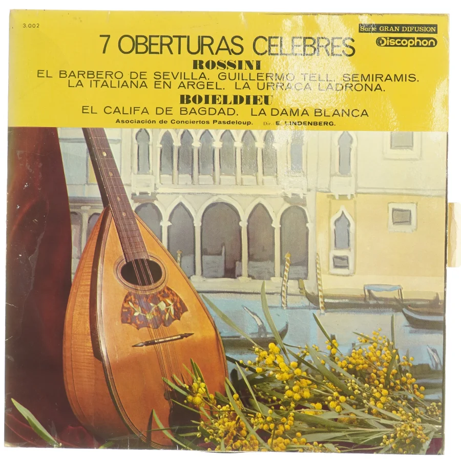 Vinylplade med klassisk musik
