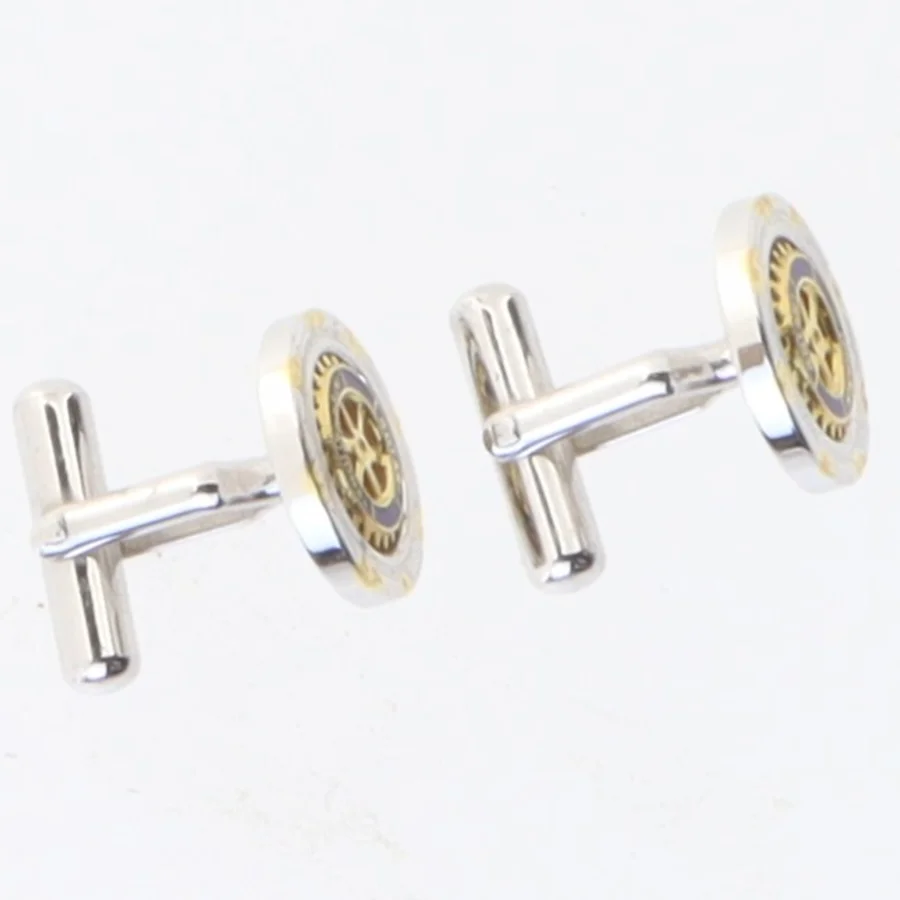 Manchetknapper med uremotiv (str. 1,5x1,7 cm)