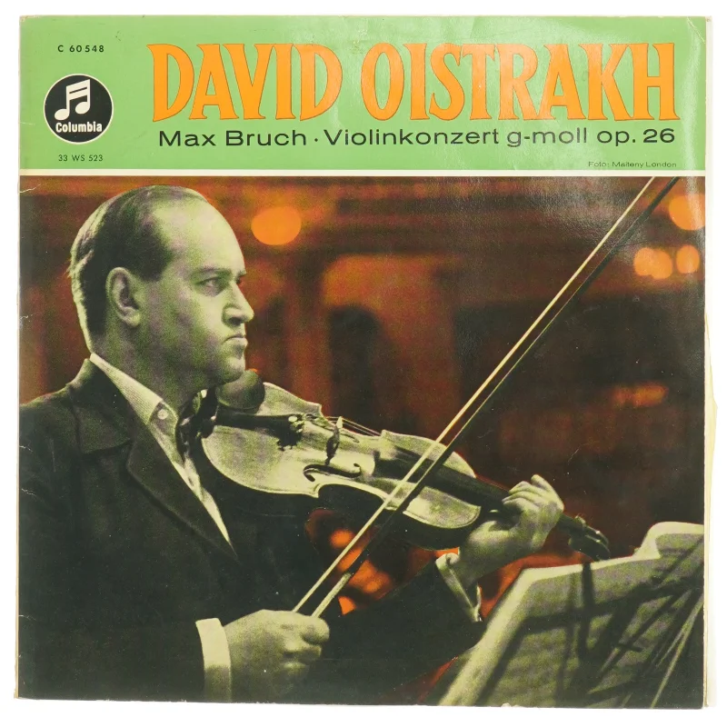 Max Bruch Violinkoncert LP