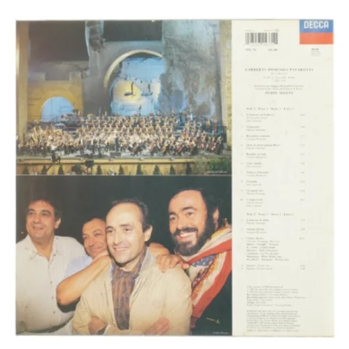 De tre tenorer i concert - Mehta (LP)