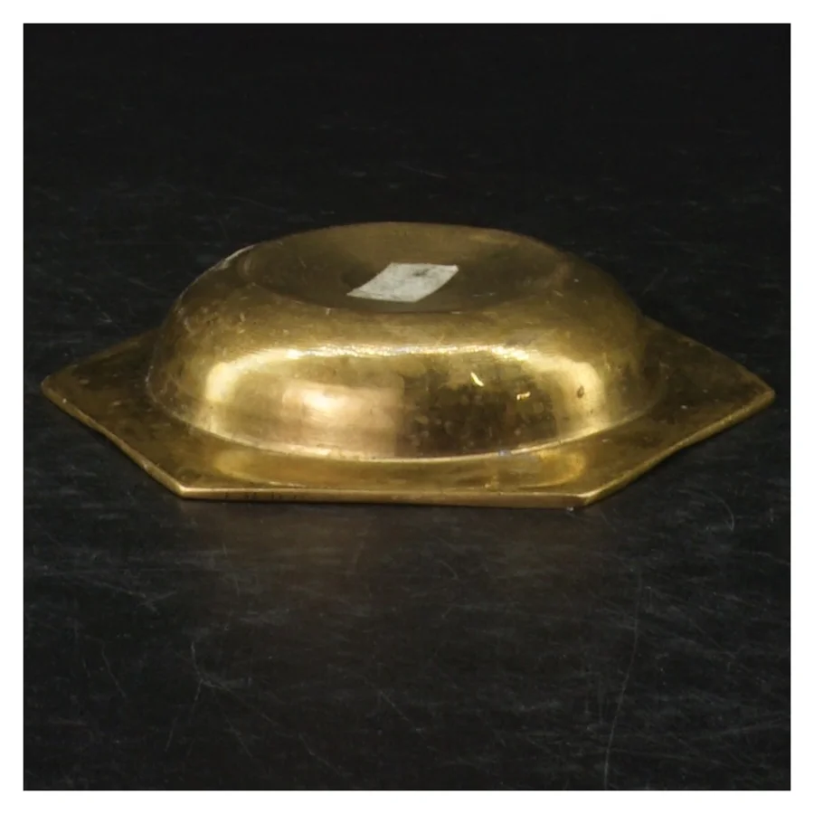 Messing askebæger (str. 10,5 x. 10,5 cm)