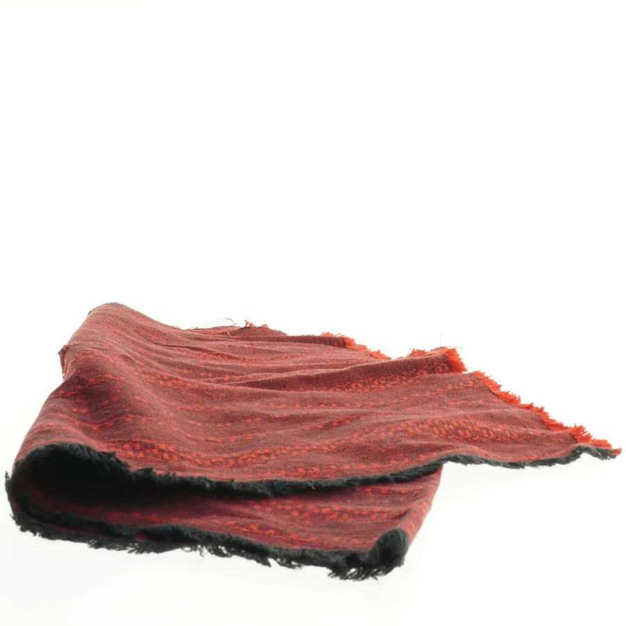 Rødt håndvævet tæppe (str. 122 x 48 cm)
