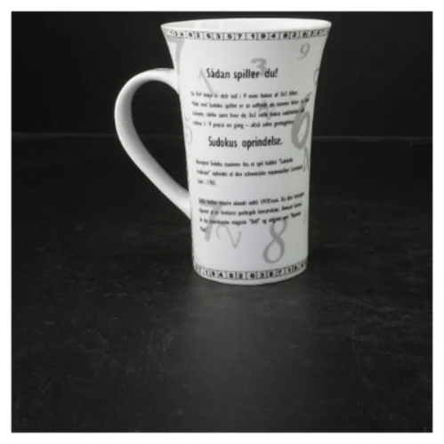 Sudoku kaffekrus (str. 15x10 cm)