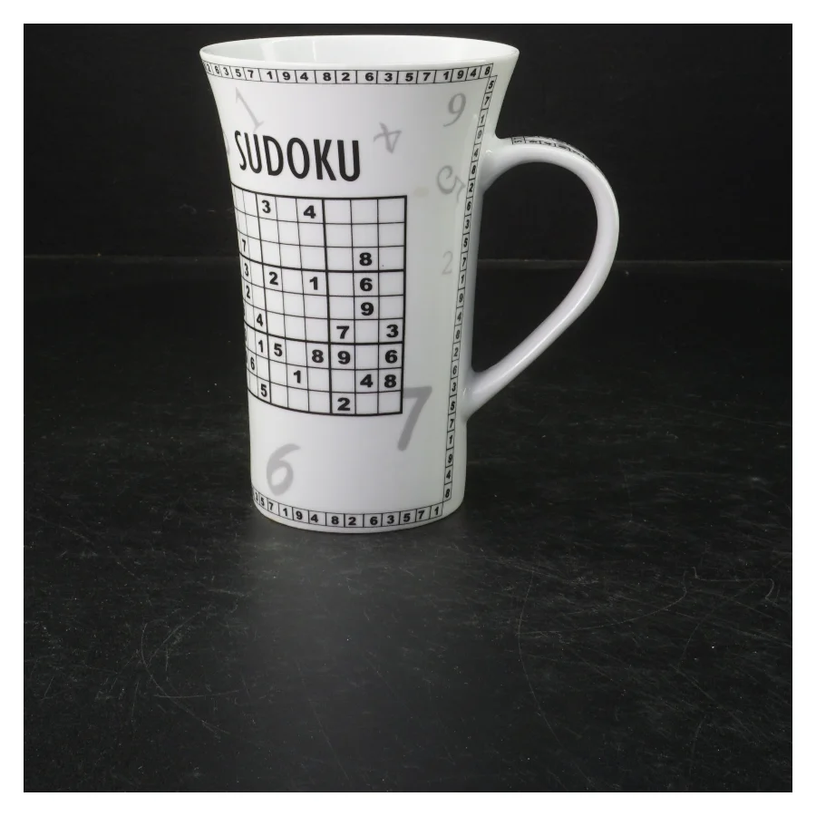 Sudoku kaffekrus (str. 15x10 cm)