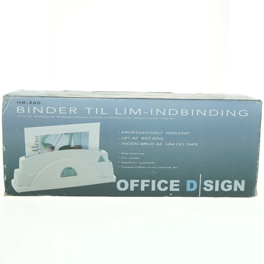 Binder til lim-indbinding fra Office Dsign (str. 41 x 13 cm)