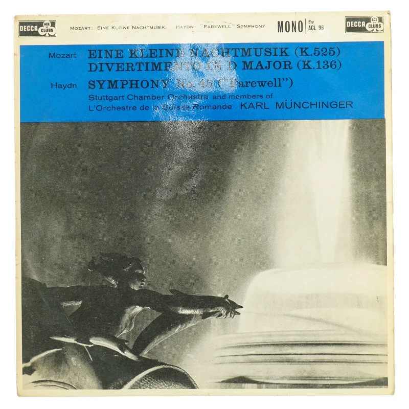 Eine Kleine Nachtmusi og Haydns fjerde symfoni (LP)