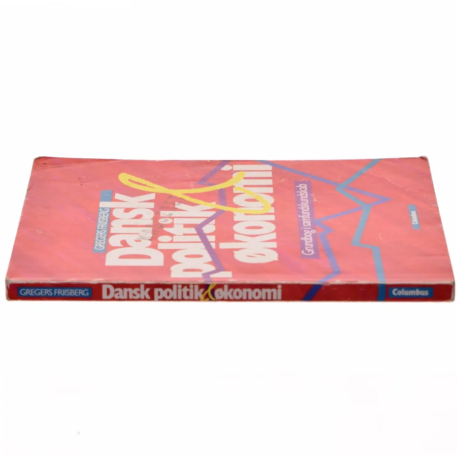 Dansk politik økonomi bog fra Columbus