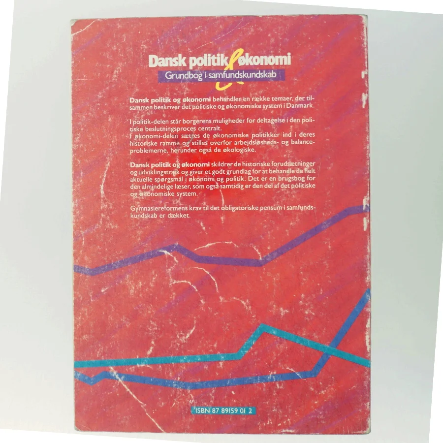 Dansk politik økonomi bog fra Columbus
