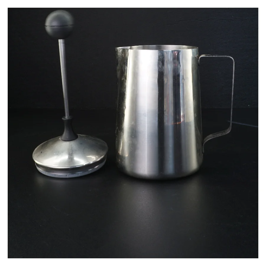 Stålkande i rustfrit stål (str. 25 x 12 cm)