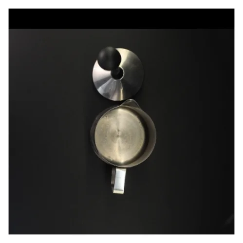 Stålkande i rustfrit stål (str. 25 x 12 cm)