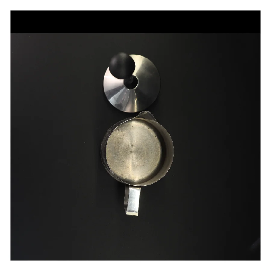 Stålkande i rustfrit stål (str. 25 x 12 cm)