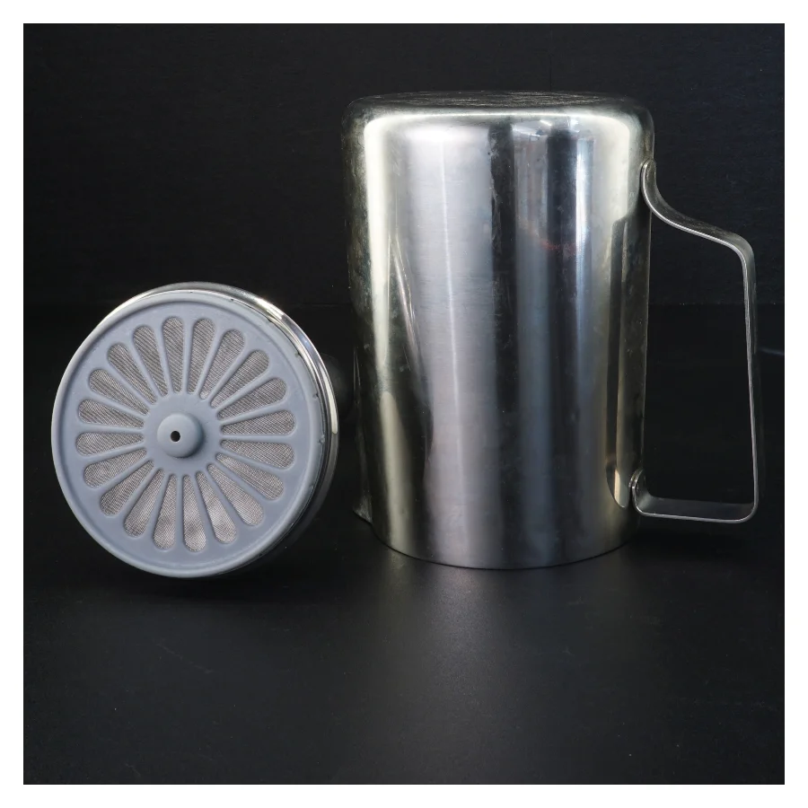 Stålkande i rustfrit stål (str. 25 x 12 cm)