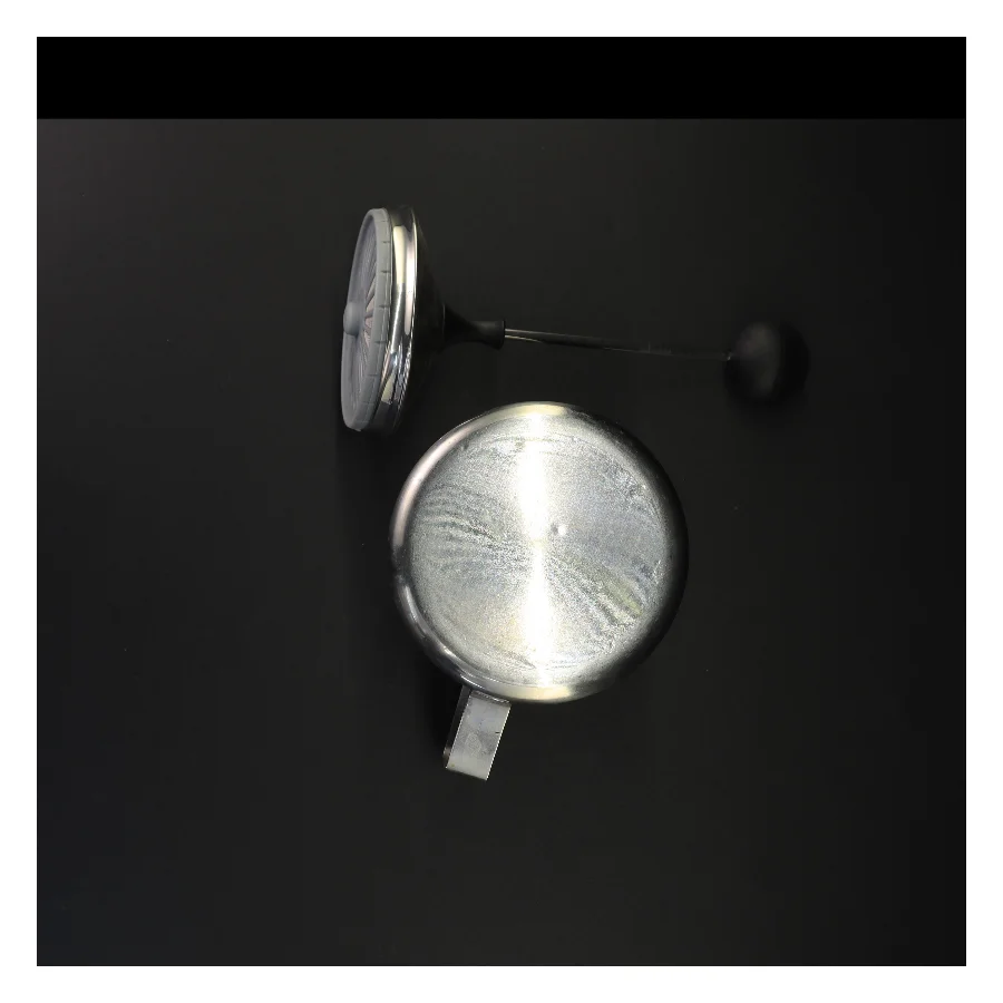 Stålkande i rustfrit stål (str. 25 x 12 cm)