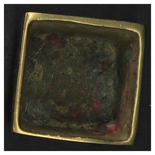 Messing skål  (str. 5,5 x 5,5 cm)