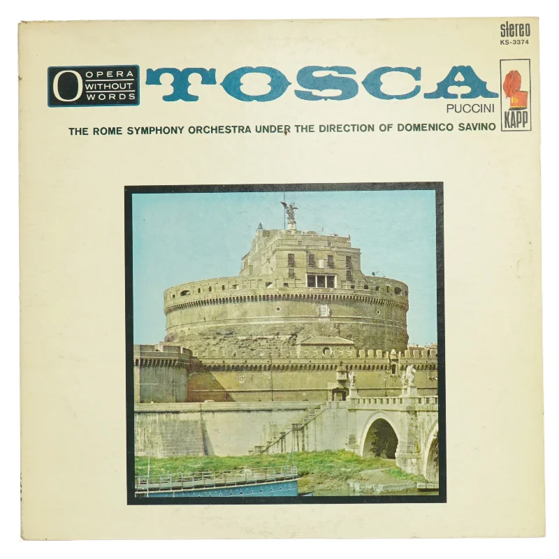 Tosca af Puccini (LP)