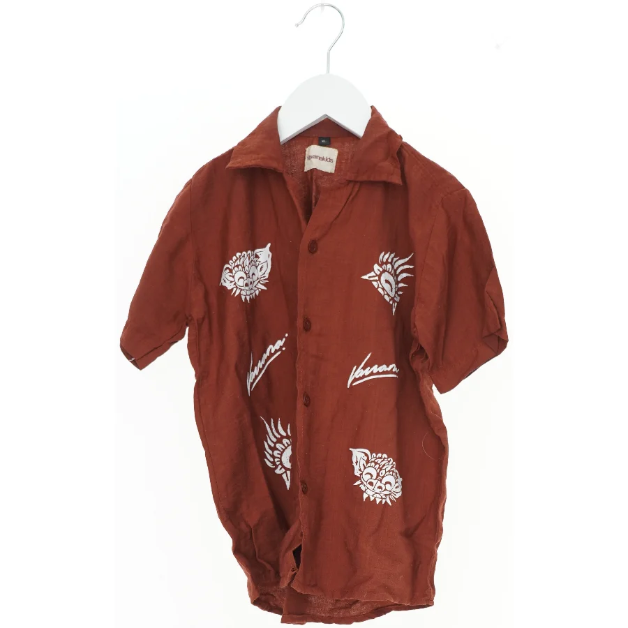 Kortærmet skjorte med mønster fra Vavanakids (str. 110)