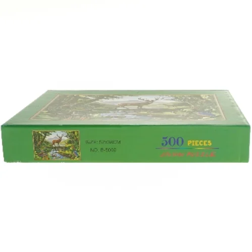 Vildt motiv puslespil (str. 500 brikker 52x38 cm)