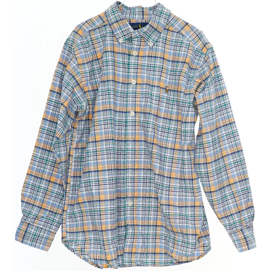 Langærmet skjorte med tern fra Ralph Lauren (str. 164)