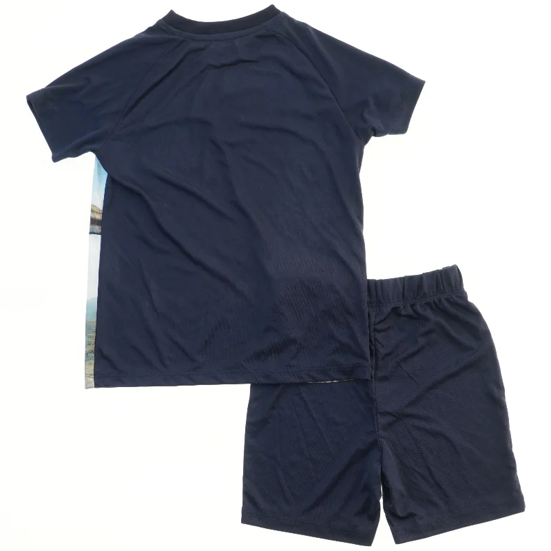 T-shirt og shorts med dinosaurmotiv fra Friends (str. 98)