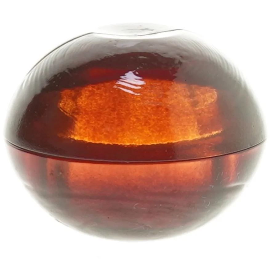 Ravfarvede lysestager (str. Ø 7,7x3 cm)