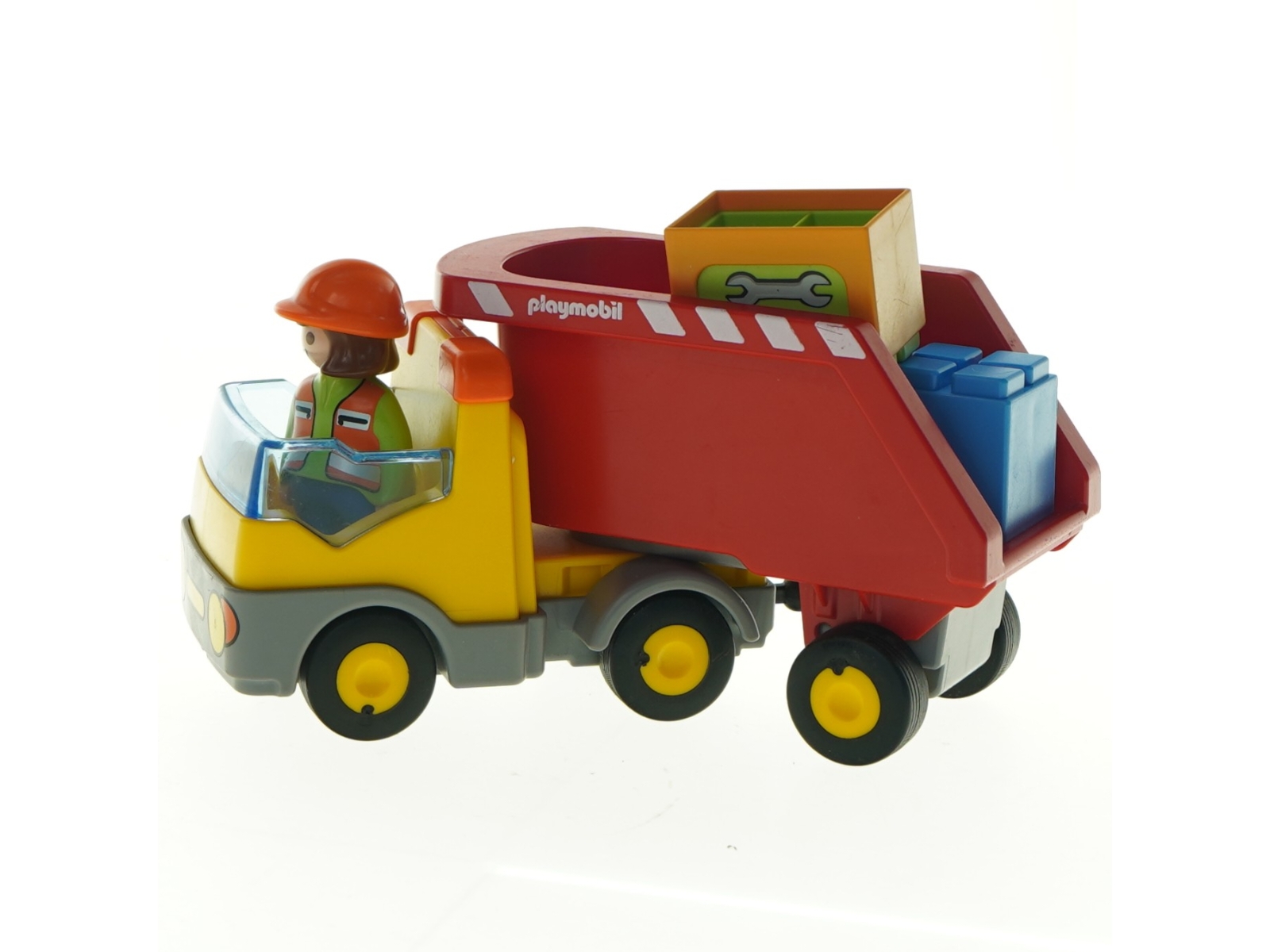 Playmobil 1-2-3 lastbil, sæt: 70184 (str. 18 x 7 cm)