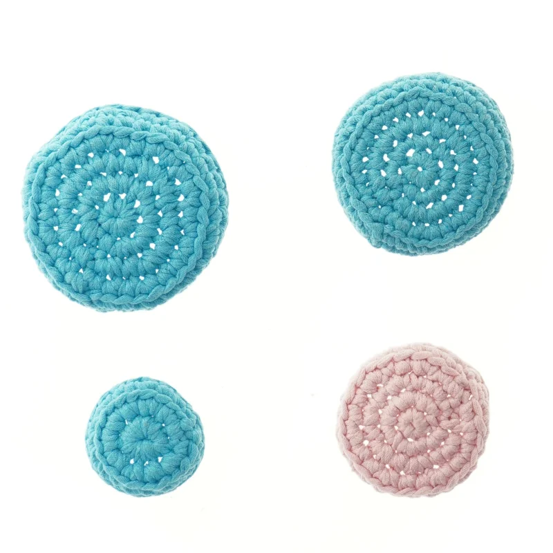 Hæklede kurve (str. Ø 7 & 9 & 10,5 & 11,5 cm)