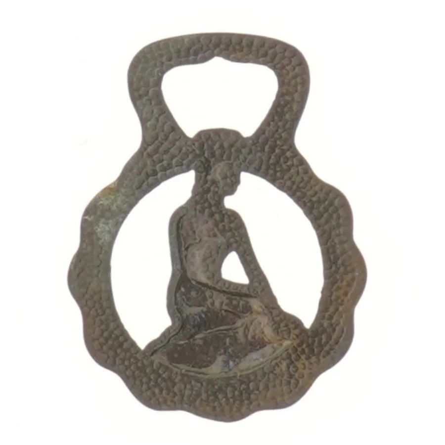 Københavns øloplukker med Lille Havfrue motiv (str. 9 cm)