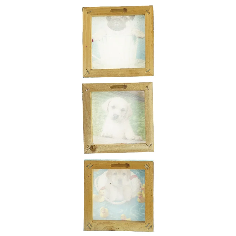 Billeder med hundemotiver (str. 14 x 14 cm)