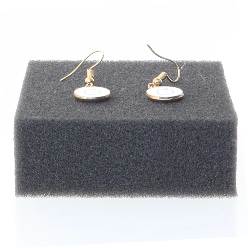 Øreringe med stjernetegnet Tyr (str. Ø 14 mm)