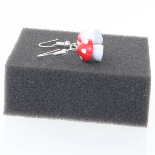 Svampeøreringe (str. 1 cm)