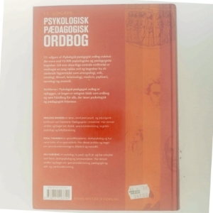Psykologisk-pædagogisk ordbog (Bog)