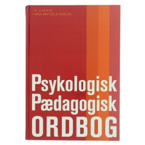 Psykologisk-pædagogisk ordbog (Bog)