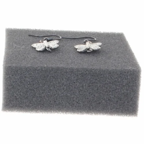 Sommerfugleøreringe (str. 1,5 cm)