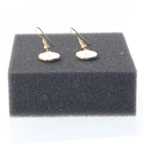 Øreringe med Vædderen stjernetegn (str. Ø 14 mm)