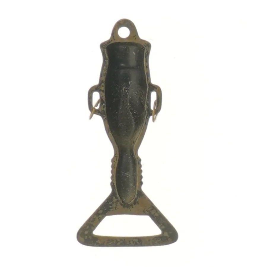 Vintage metal øloplukker (str. 11,5 cm)