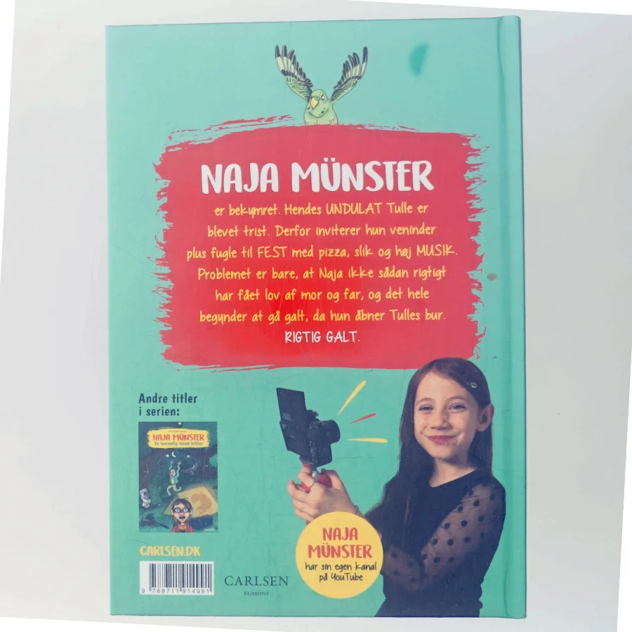 Naja Münster - den store fuglefest af Line Kyed Knudsen (Bog)