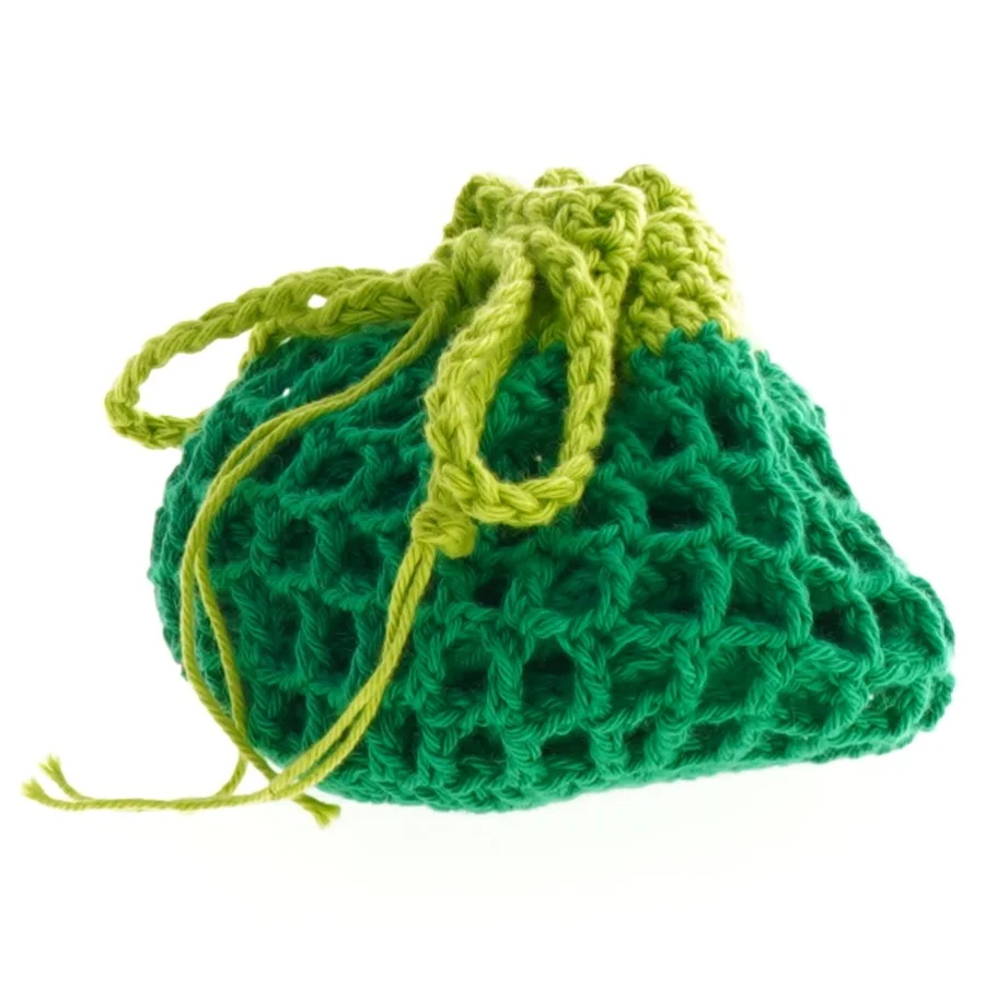 Hæklede bordskånere/vatrondeller (str. Ø 7 cm 15 cm)