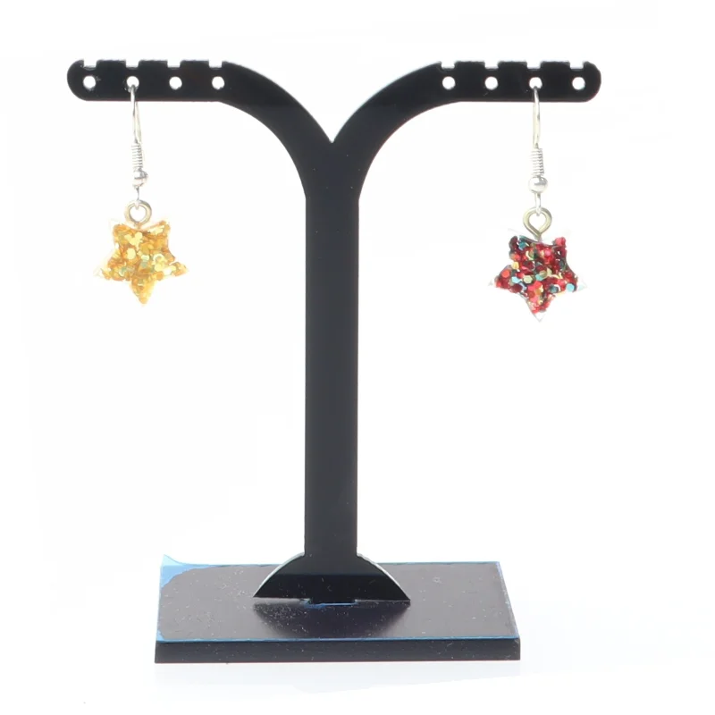 Håndlavede øreringe (str. 1 cm)